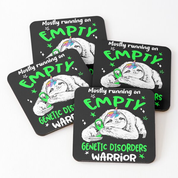 Item preview, Mostly running on Empty Genetic Disorders Warrior designed and sold by ElizabethS809.