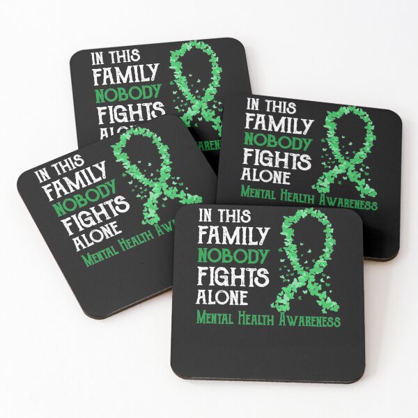 Item preview, In This Family Nobody Fights Alone Mental Health designed and sold by LeitnerSakantha.