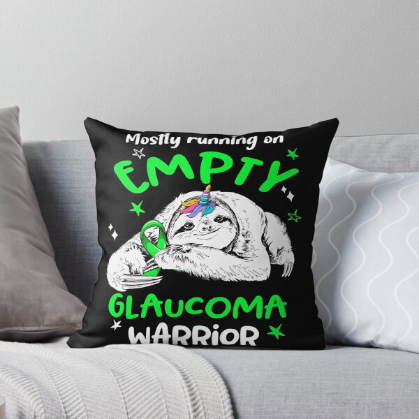 Item preview, Mostly running on Empty Glaucoma Warrior designed and sold by ElizabethS809.