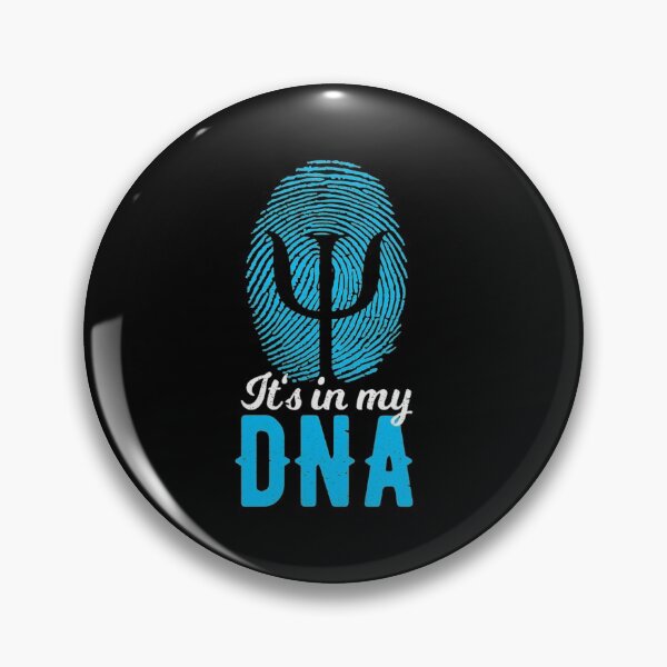 Item preview, Its In My Dna Psi Symbol Fingerprint Psychotherapist designed and sold by LeitnerSakantha.