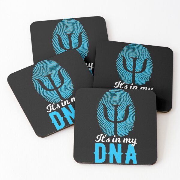 Item preview, Its In My Dna Psi Symbol Fingerprint Psychotherapist designed and sold by LeitnerSakantha.