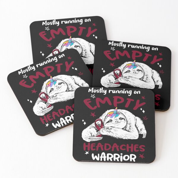 Item preview, Mostly running on Empty Headaches Warrior designed and sold by ElizabethS809.