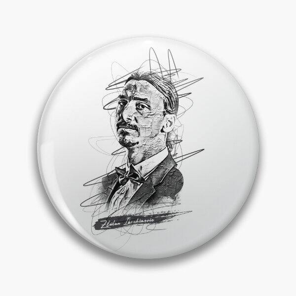 Item preview, Zlatan Ibrahimovic Abstract Sketch Art, Zlatan Ibrahimovic designed and sold by graphic-genie.