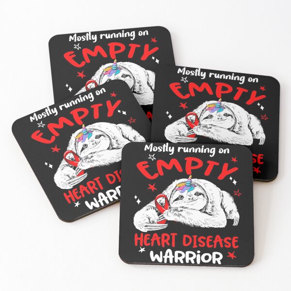 Item preview, Mostly running on Empty Heart Disease Warrior designed and sold by ElizabethS809.