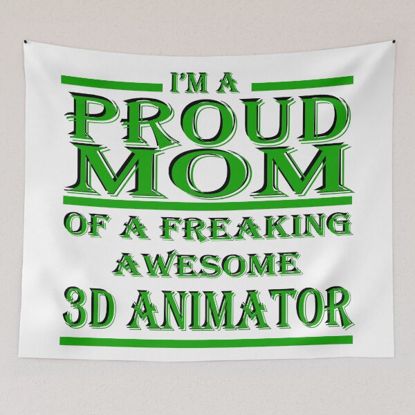 Item preview, Proud MOM 3D Animator designed and sold by bentho1.