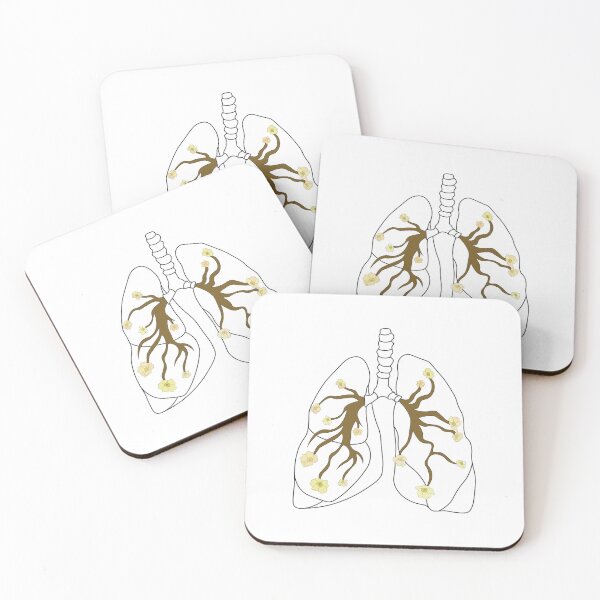 Item preview, Love Your Anatomy: The Lungs Digital Art Print designed and sold by lineartdesigns.