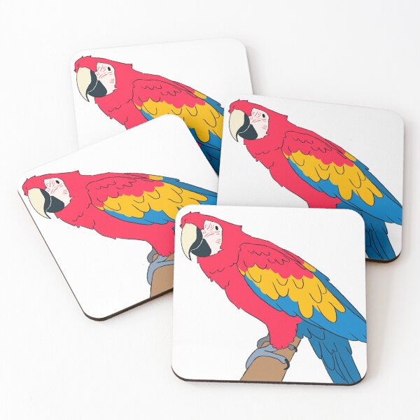 Item preview, Scarlet Macaw designed and sold by birdboyblues.