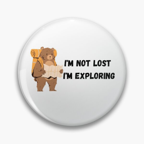 Item preview, Im Not Lost Im Exploring  designed and sold by aniicreates.