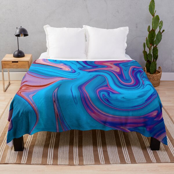 Item preview, Blue Palette Abstract Painting Color Study Series A - 29 designed and sold by ZekeArtPrints.