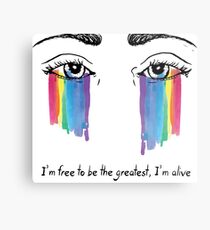 Sia the greatest Metal Print