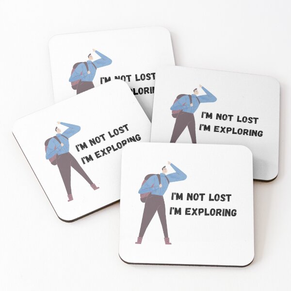 Item preview, Im Not Lost Im Exploring  designed and sold by aniicreates.