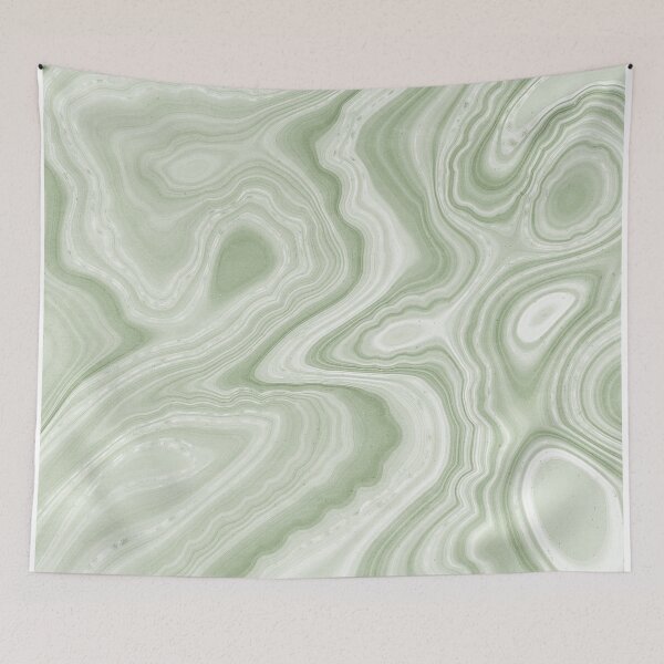 Item preview, Soft Pastel Green, Sage Green Marble designed and sold by venella.