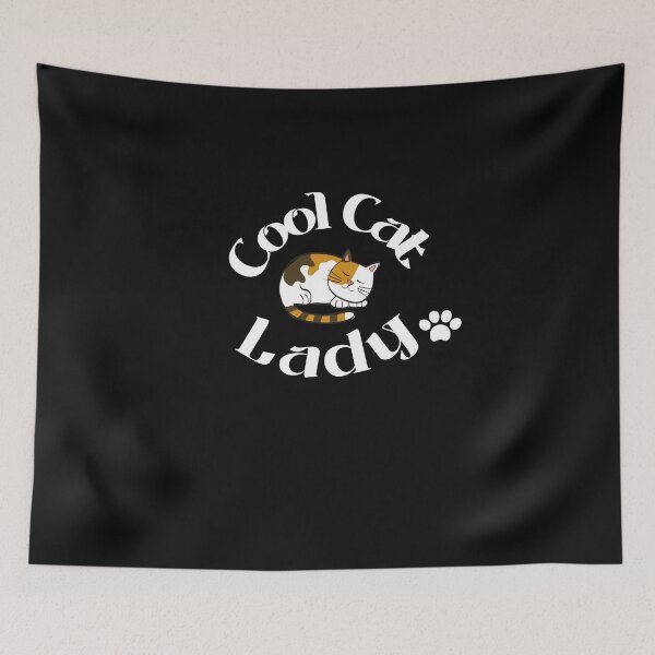 Item preview, Cool Cat Lady designed and sold by BankDesign2001.