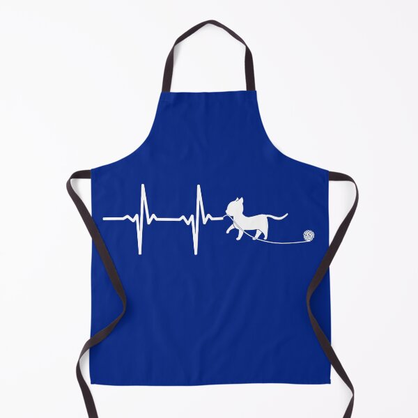Item preview, Heartbeat Kitten With A Ball Of Wool Blue designed and sold by adamtepl.