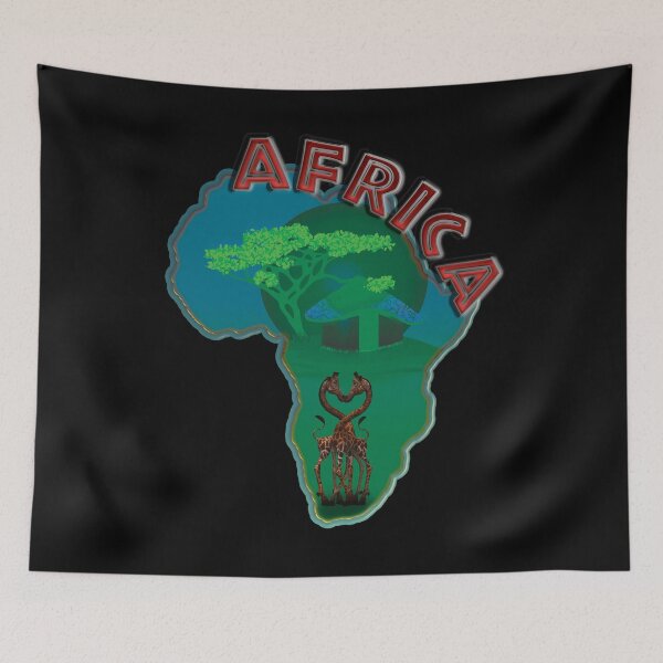 Item preview, Africa - Love - Giraffes designed and sold by Atouke.