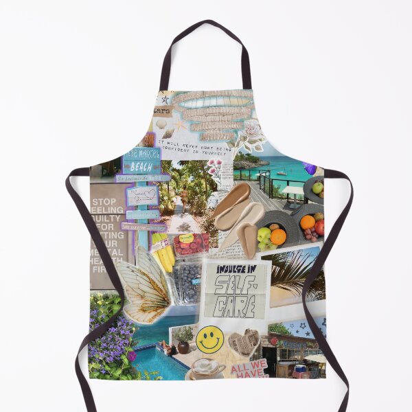 Item preview, Golden Beach Vibe Collage designed and sold by Ajcollages.