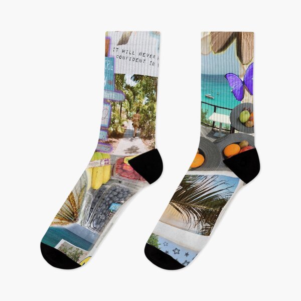Item preview, Golden Beach Vibe Collage designed and sold by Ajcollages.