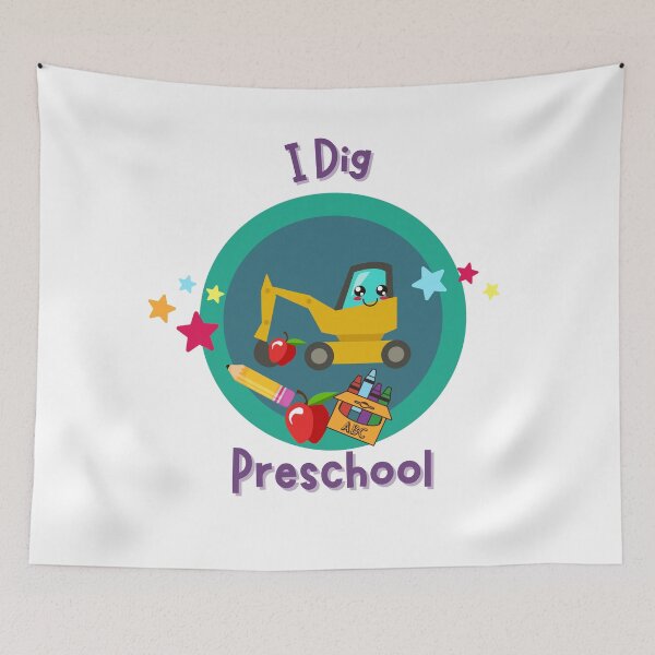 Item preview, I Dig preschool designed and sold by cinnamonbay.