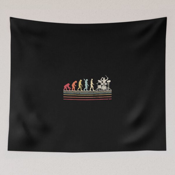 Item preview, T-Shirts Funny Drummer, Retro Evolution Of Man Drummer Gifts Tee designed and sold by slinkardru.
