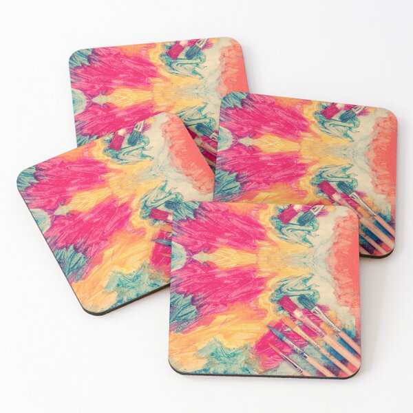 Item preview, Tie Dye Pattern, Galaxy Space With Brushes designed and sold by Dr.YesOrNo.