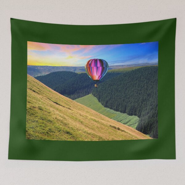 Item preview, Hot Air Balloon of the High Peak designed and sold by Alisonchambers2.