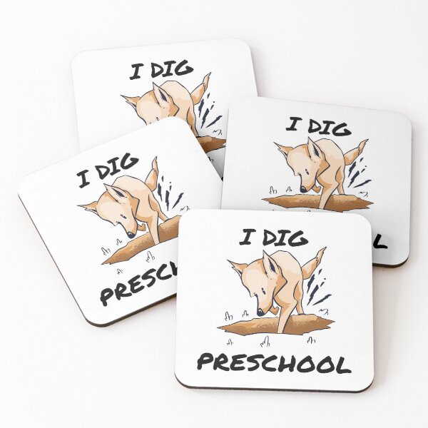 Item preview, I DIG PRESCHOOL designed and sold by MIKE'S PRINT ON DEMAND.