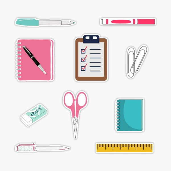 Scissors aesthetic school supplies back to school cancelleria