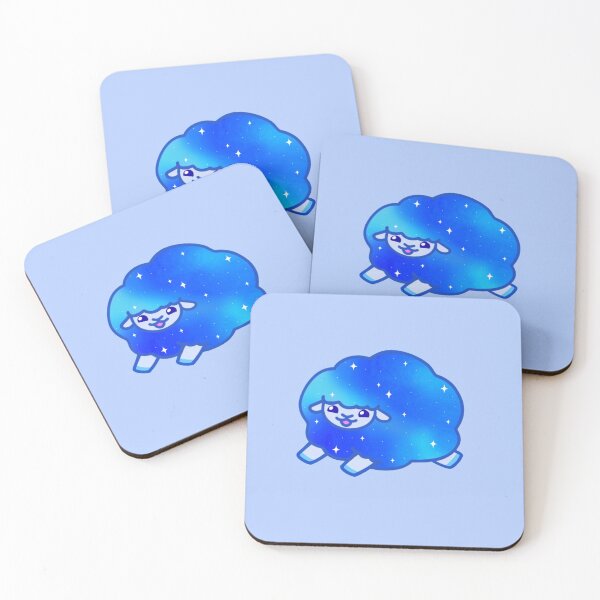 Item preview, Galaxy Sheep (Blue) designed and sold by Moni-Makes-Art.