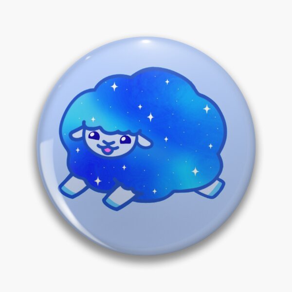Item preview, Galaxy Sheep (Blue) designed and sold by Moni-Makes-Art.