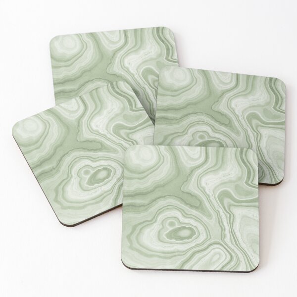 Item preview, Soft Pastel Green, Sage Green Marble designed and sold by venella.