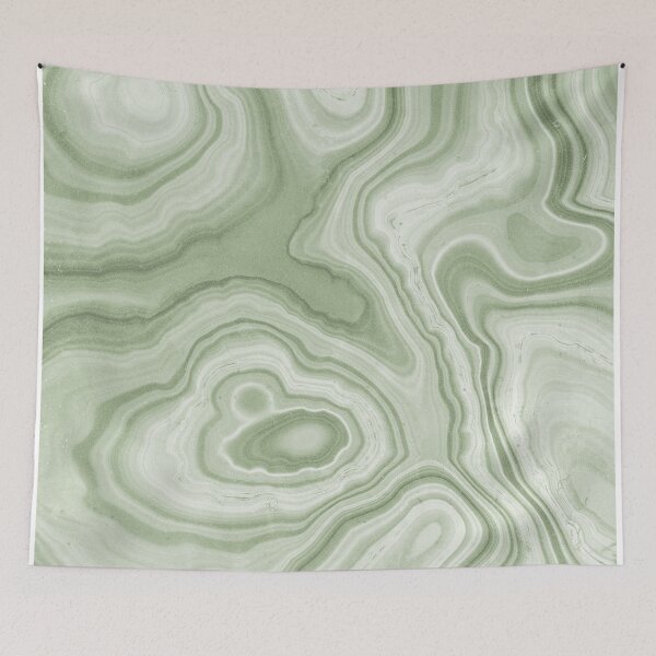 Item preview, Soft Pastel Green, Sage Green Marble designed and sold by venella.