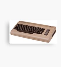 Commodore 64 - C64 - Vintage Home Computer - 8 Bit Classic Canvas Print