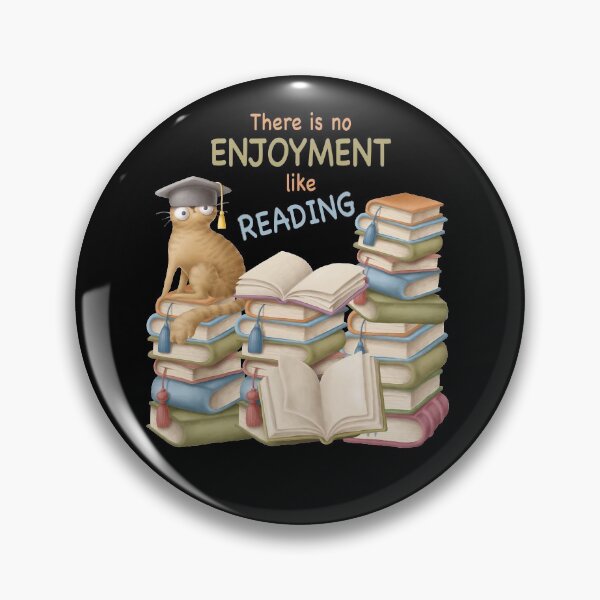 Item preview, There is no Enjoyment Like Reading designed and sold by NadyaCC.