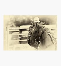The Cowboy Way Photographic Print
