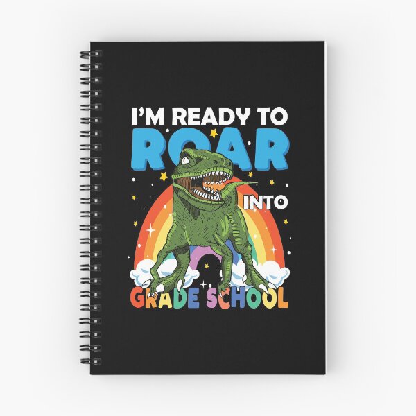 Item preview, Ready To Roar Into Grade School | Funny Back To School designed and sold by GravitiTees.
