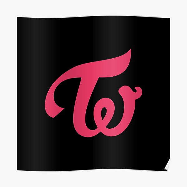 Twice Logo Posters Redbubble