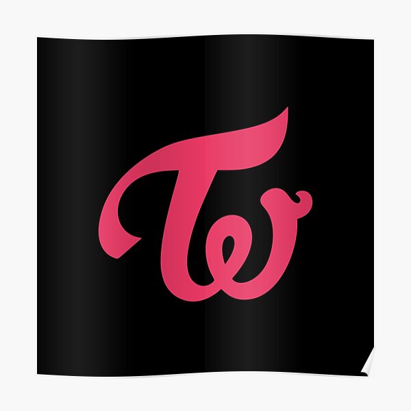 Twice Logo Wall Art For Sale Redbubble