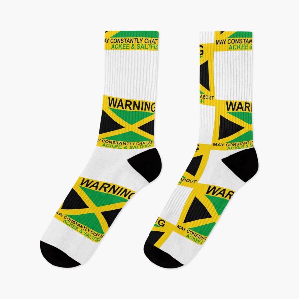 Item preview, Warning May Constantly Chat About Jamaican Ackee and Saltfish designed and sold by Kangavark.