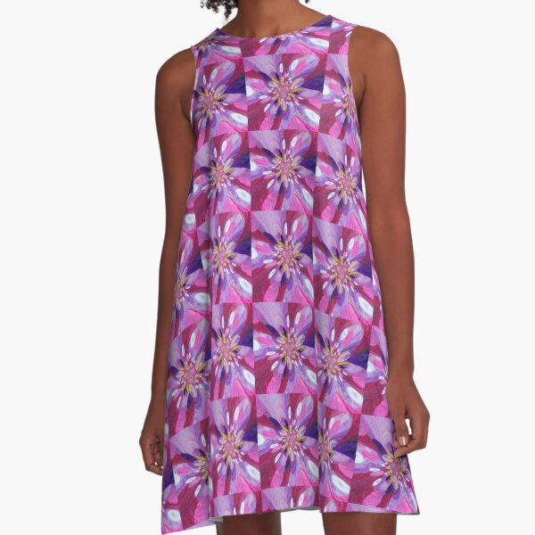 Fidget spinner A-Line Dress