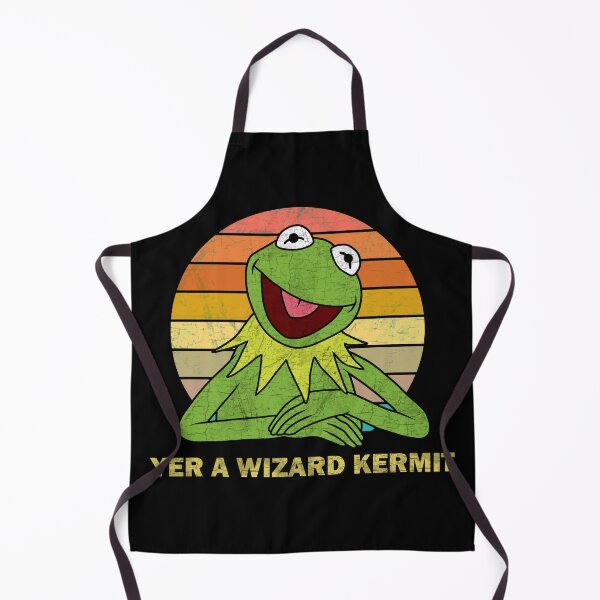 Item preview, Yer A Wizard Kermit designed and sold by ValentinaHramov.