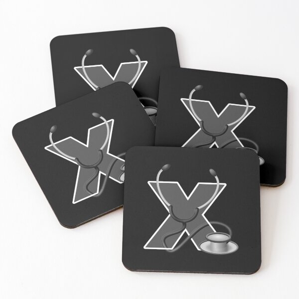 Item preview, md, doctor, letter x, alphabet designed and sold by doctors-apparel.