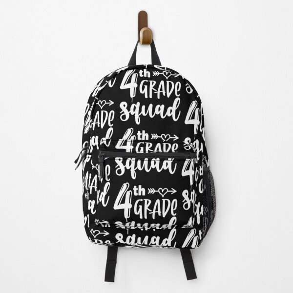 Item preview, 4th grade squad, Back to school hand lettered, first day of school Kindergarten, Teacher gift designed and sold by ShutterKapan.
