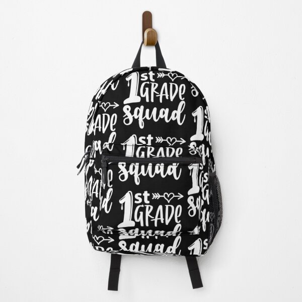 Item preview, 1st grade squad, Back to school hand lettered, first day of school Kindergarten, Teacher gift designed and sold by ShutterKapan.