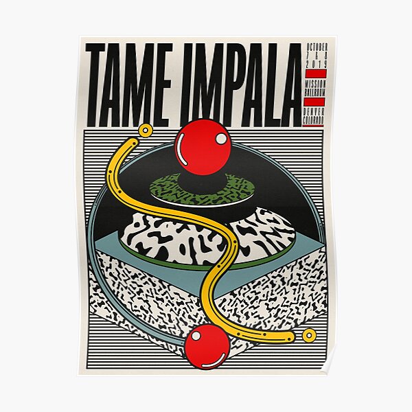 Impala boule de serpent Poster