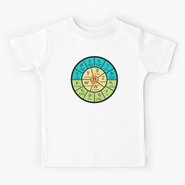 The Standard Model (now in spring colors) Kids T-Shirt
