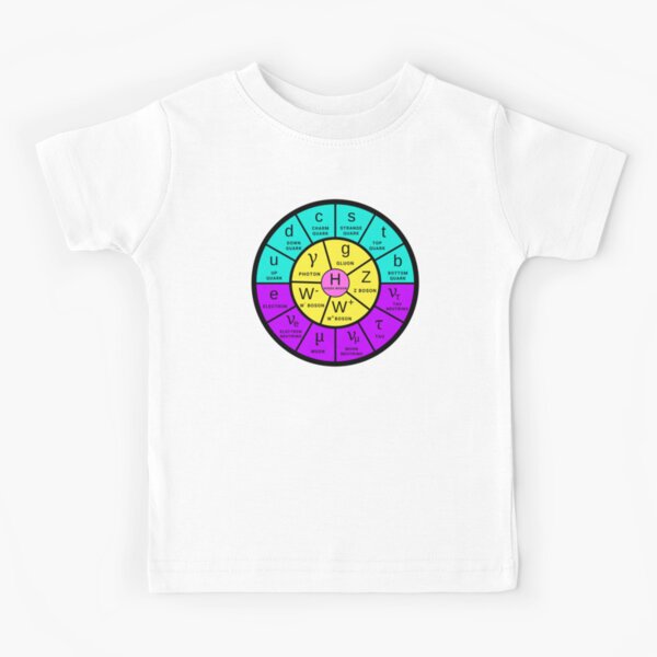 The Standard Model (now in neon colors) Kids T-Shirt