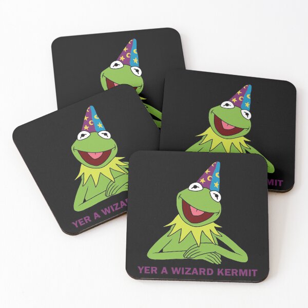 Item preview, Yer A Wizard Kermit designed and sold by ValentinaHramov.