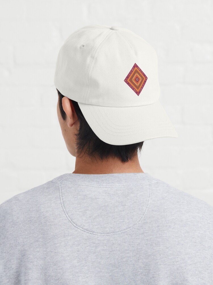Alternate view of Kilim Diamonds - Apricot Cap