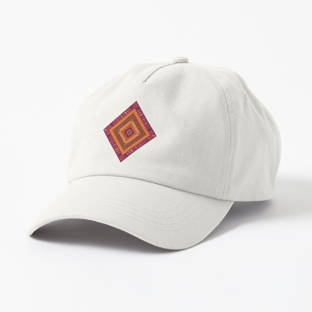 Kilim Diamonds - Apricot Cap