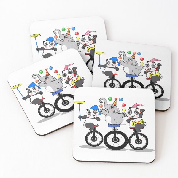 Item preview, Circus - Pandas and elephant  designed and sold by Shirley cute art .